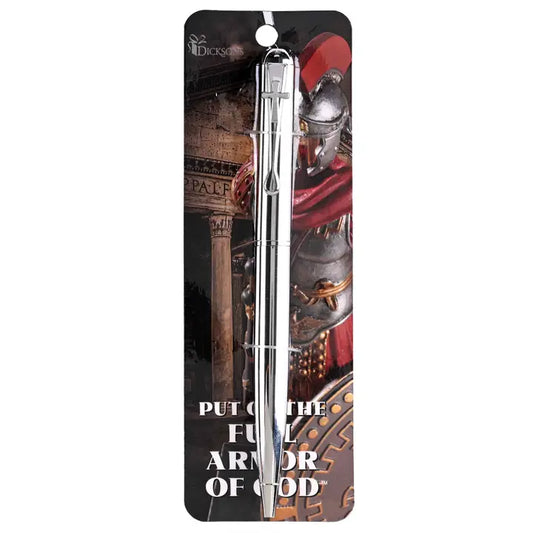 Pen Full Armor of God Metal 5.25"