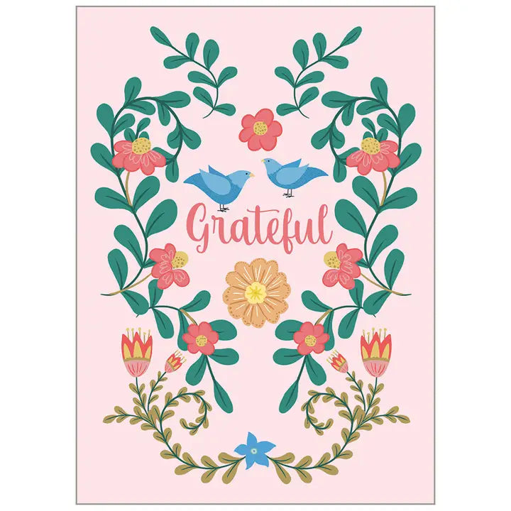 Grateful Birds - Faith Thank You Card- SVD110596