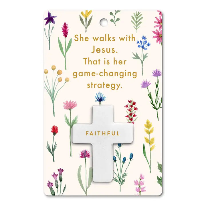Cross Stone Card