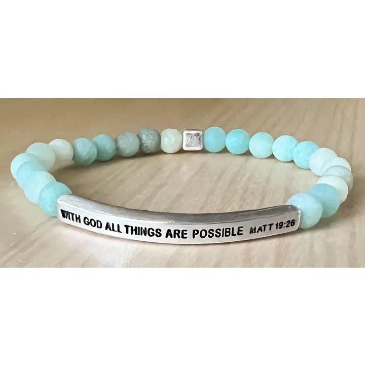With God All Things Bracelet