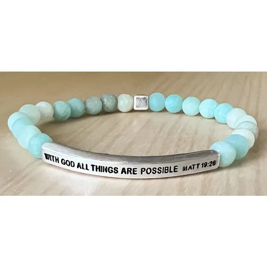 With God All Things Bracelet