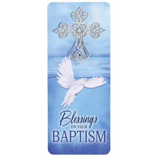 Baptism Embellished Bookcard Blessings