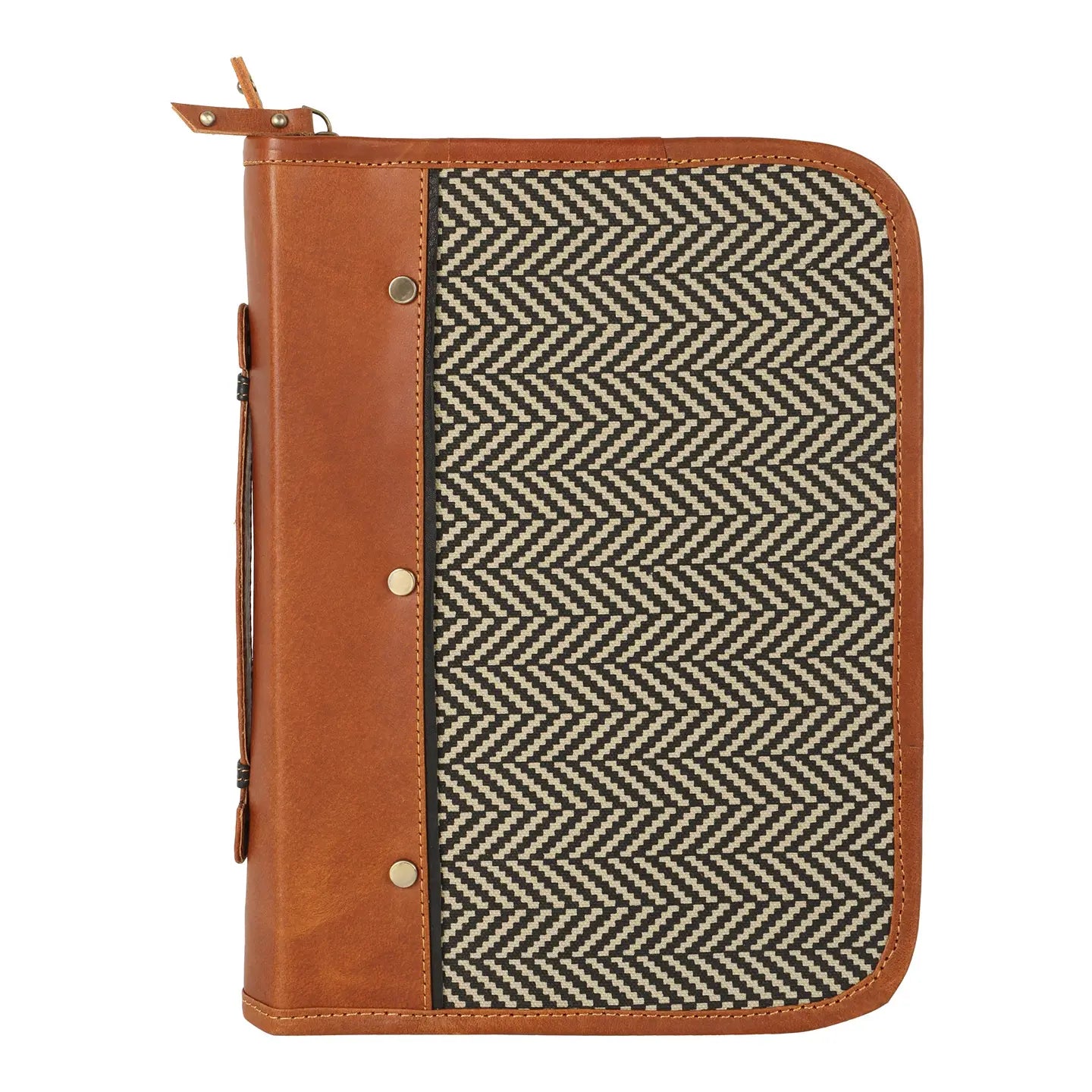 Bible Cover Herringbone Medium