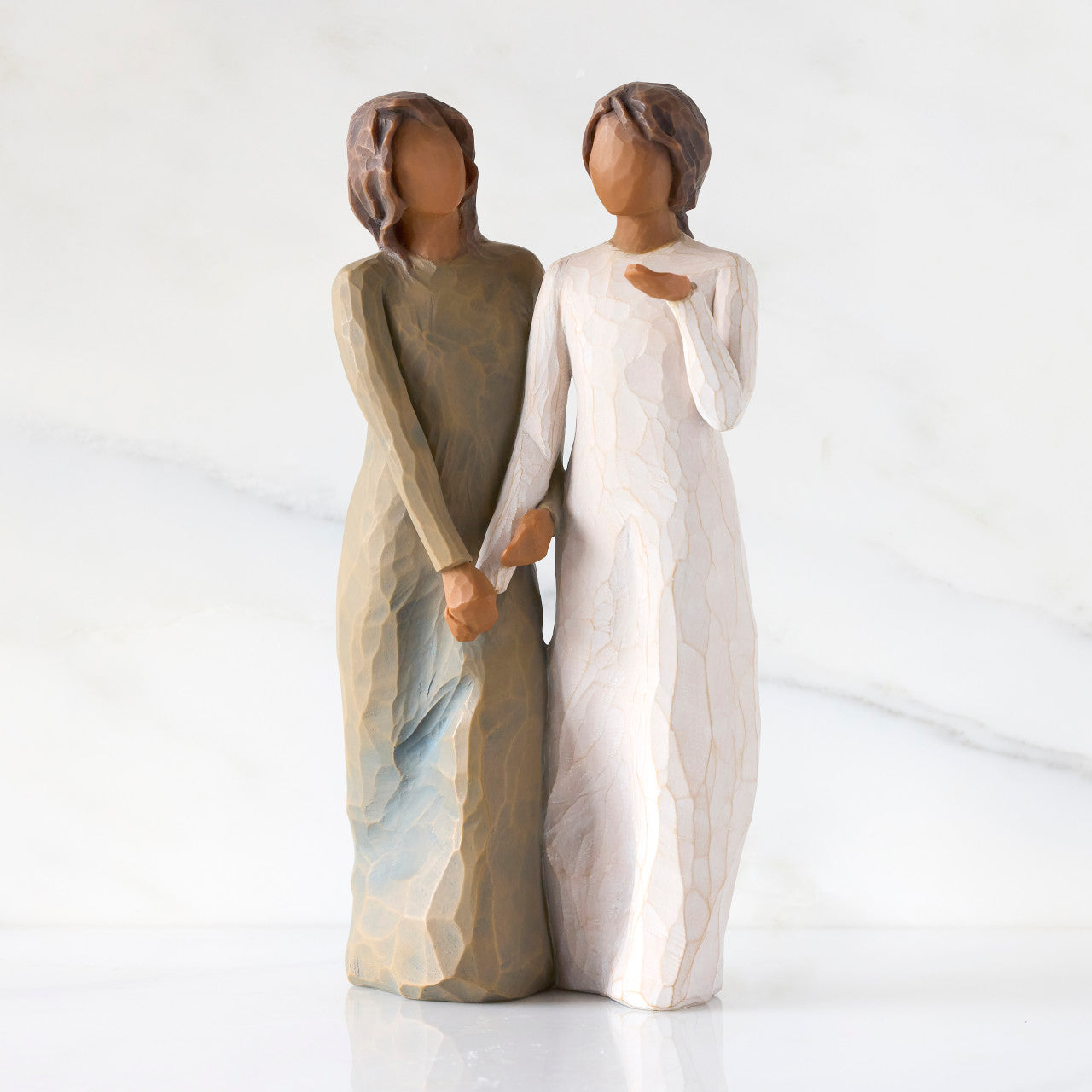 Willow Tree My Sister, My Friend (Darker Skin), Sculpted Hand-Painted Figure