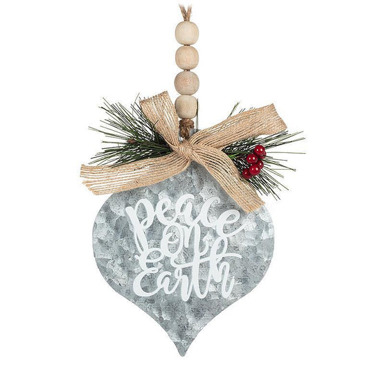 Peace on Earth Ornament