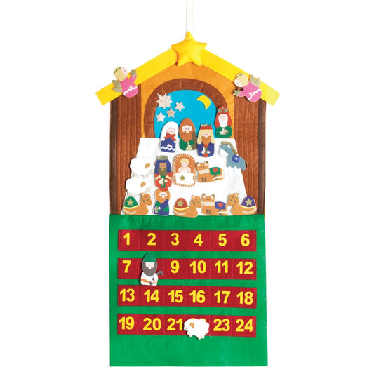 Christmas Nativity Scene Advent Calendar