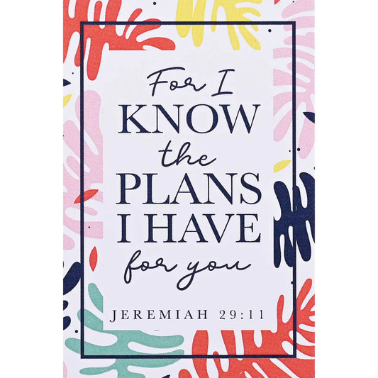 For I Know the Plans Itty Bitty Blessings Card