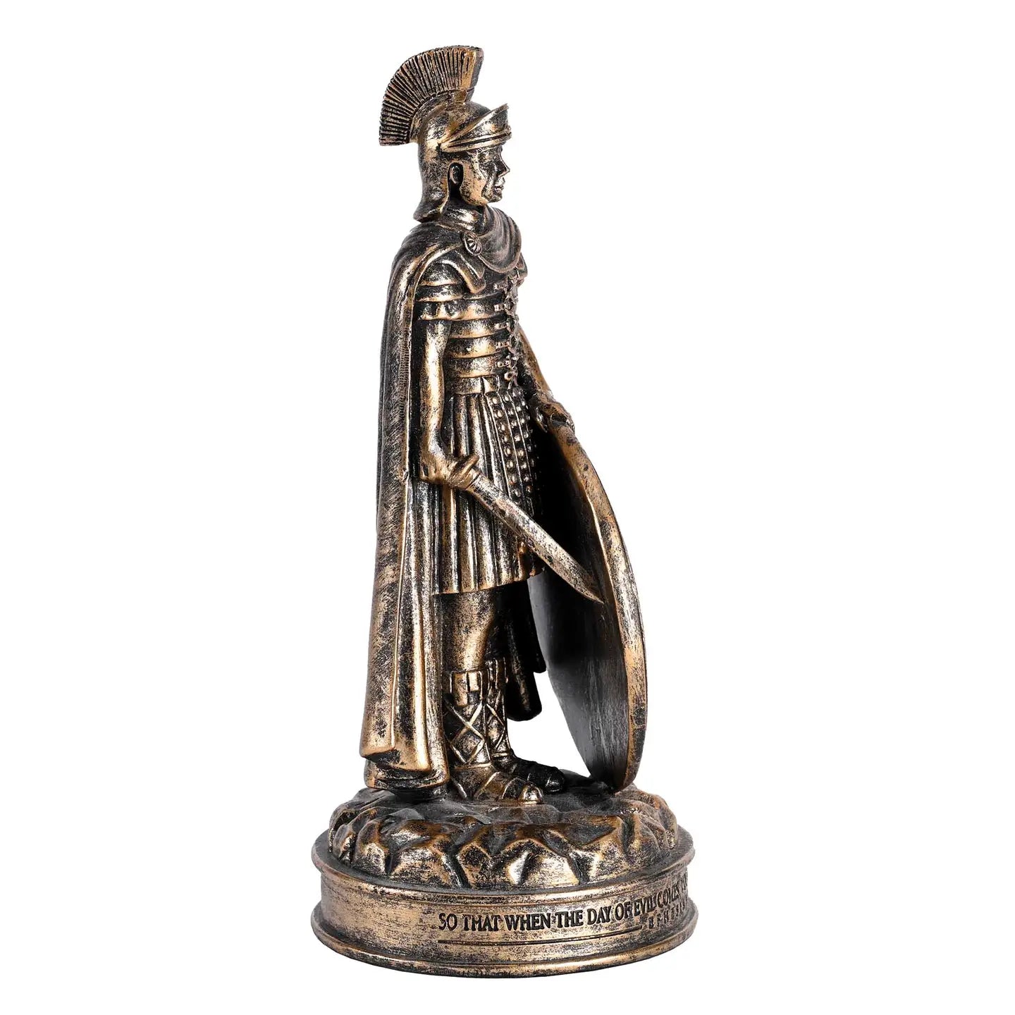 Figurine Full Armor of God Bronzed 8.75"