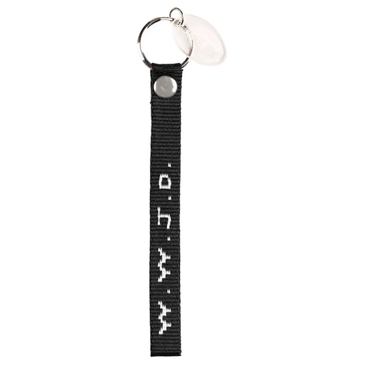 Keyring WWJD Black