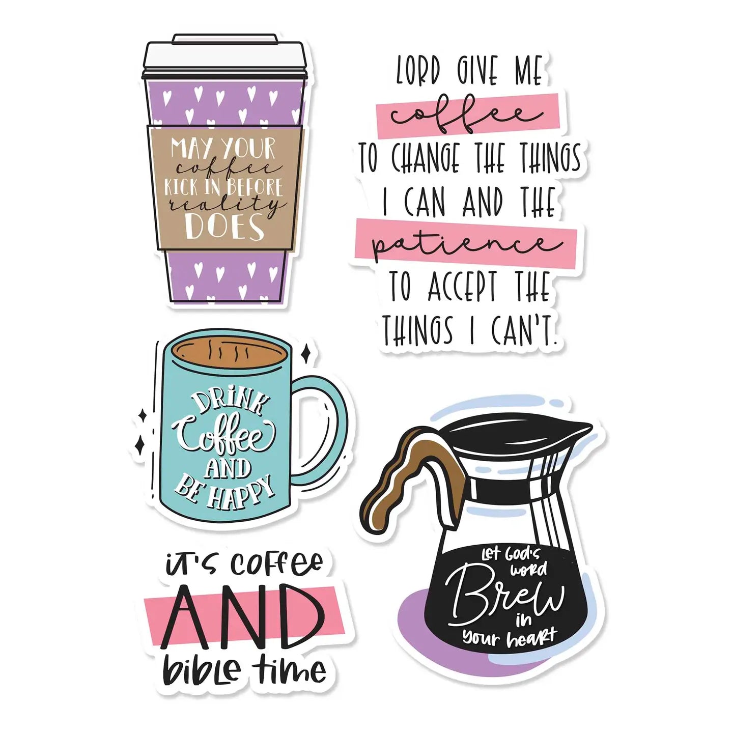Coffee Collection Sticker