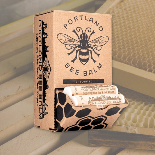 Unscented Natural Beeswax Lip Balm
