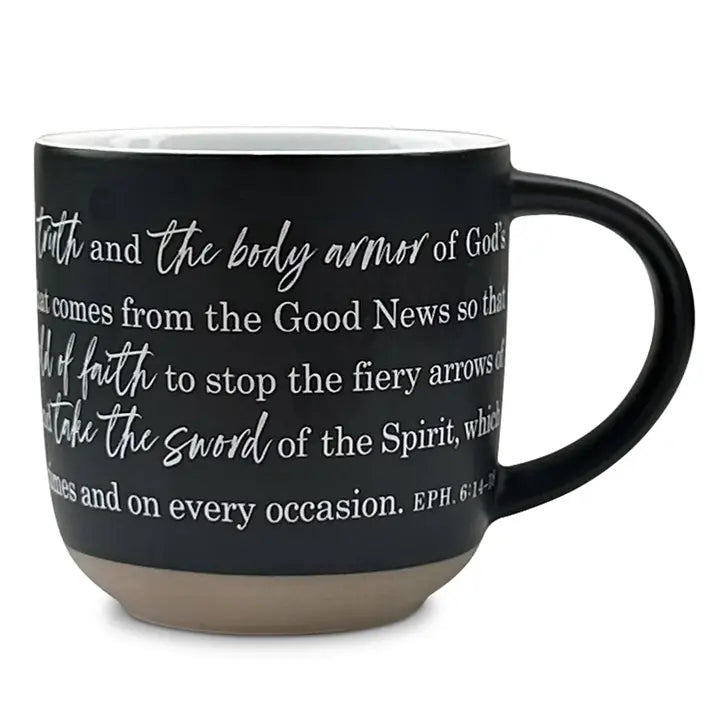 Mug Armor of God Eph. 6:14-18, Black
