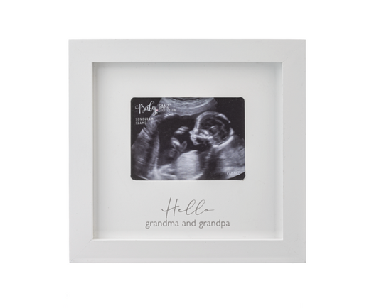 Hello Grandma & Grandpa Picture Frame