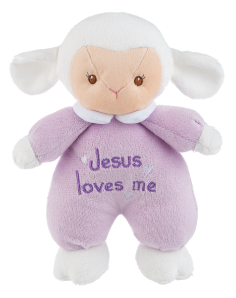 Jesus Loves Me Lamb Doll