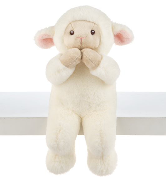 Faith Praying Lamb w/ Weighted Legs
