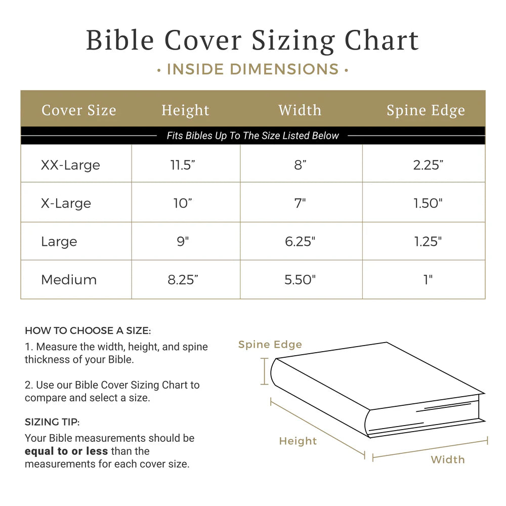 Bible Cover: Watercolor Garden (Large)