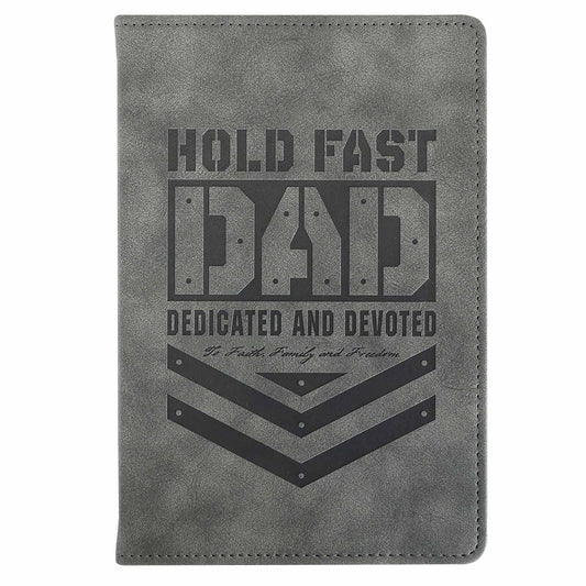 Hold Fast Dad Leather Journal