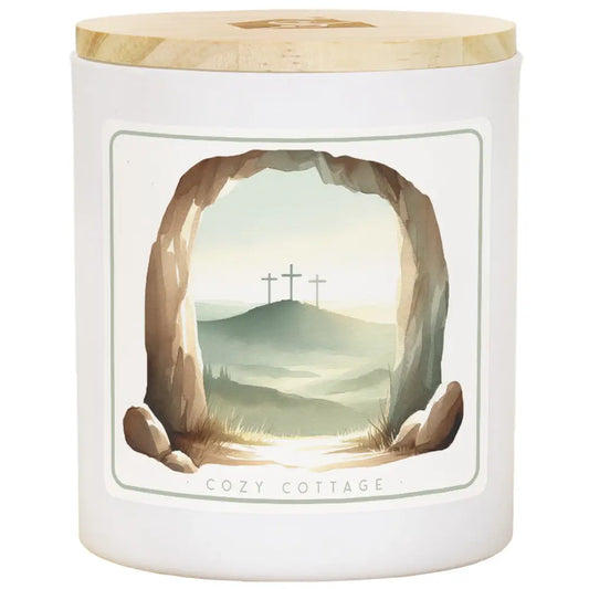 Empty Tomb Art - Cozy Cottage - Candles