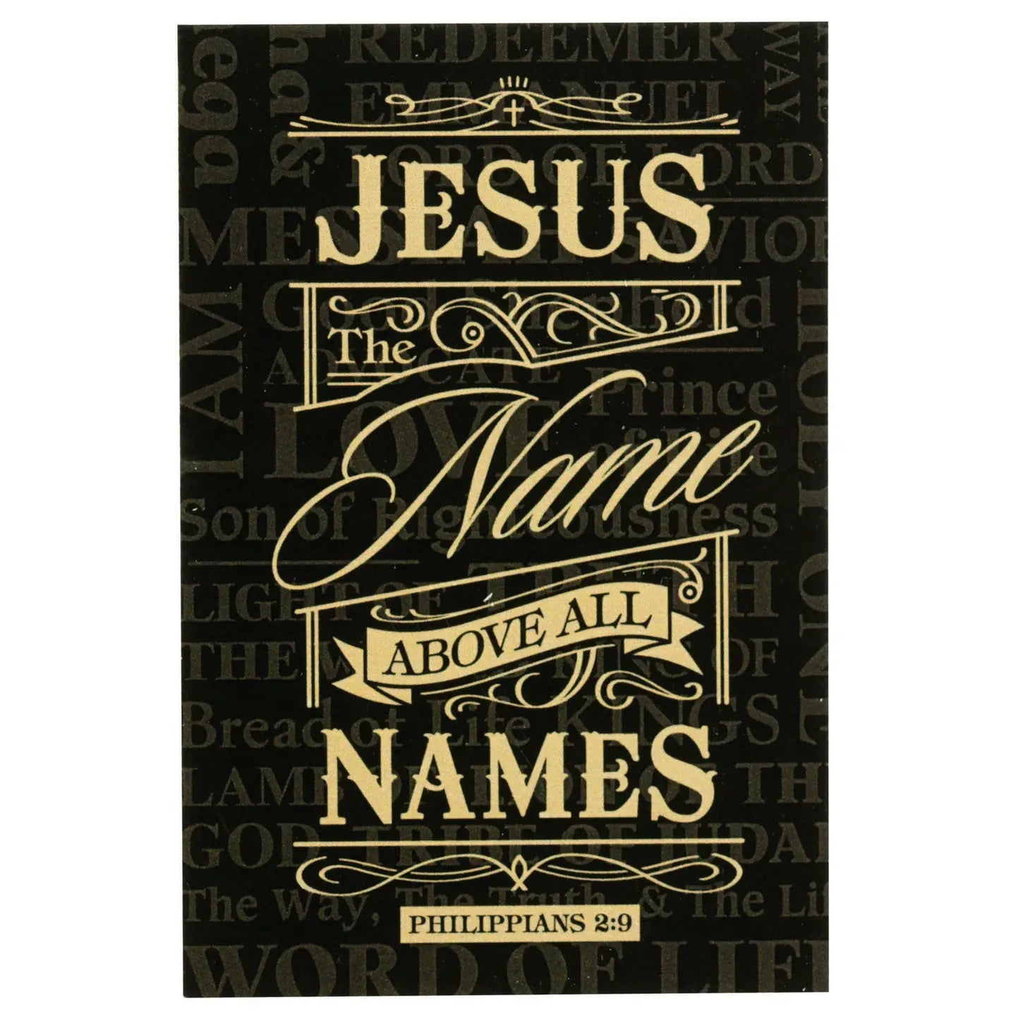 Names of Jesus Ittty Bitty Blessings Card