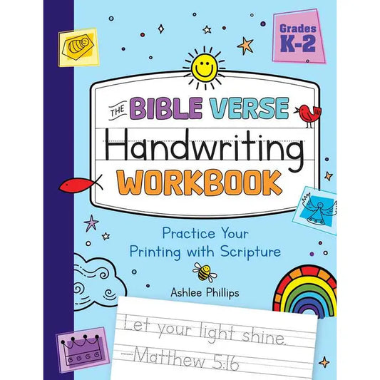 Bible Verse Handwriting Workbook By Ashlee Phillips