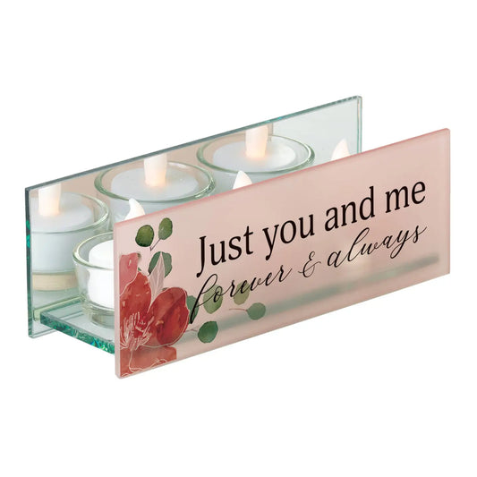 Just You & Me Forever & Always Tealight