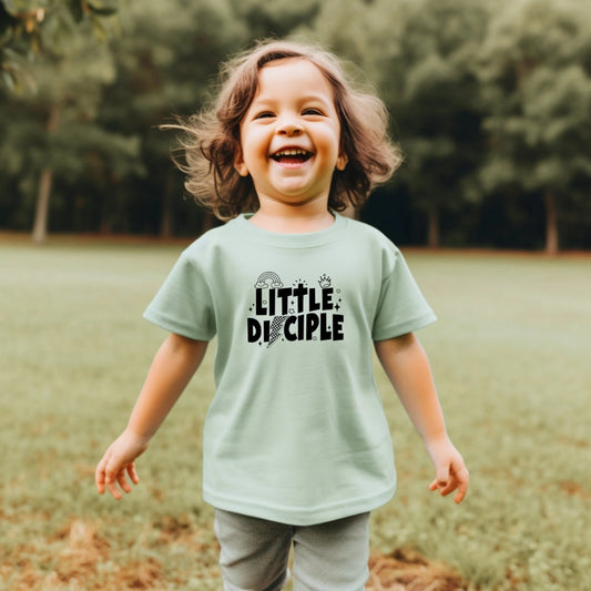 Little Discipline toddler Tee-Sage