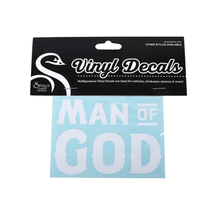 Decal Vinyl Man of God