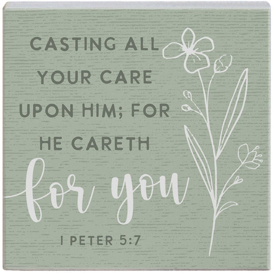 Casting All Cares Green – Small Talk Square