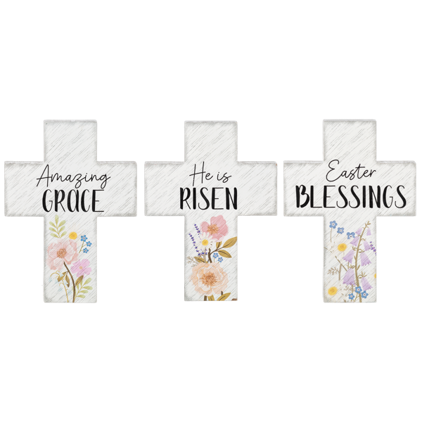 Floral Easter Cross