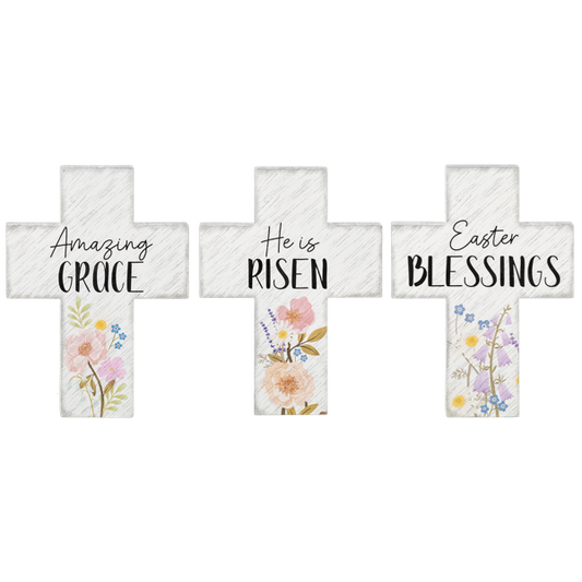 Floral Easter Cross