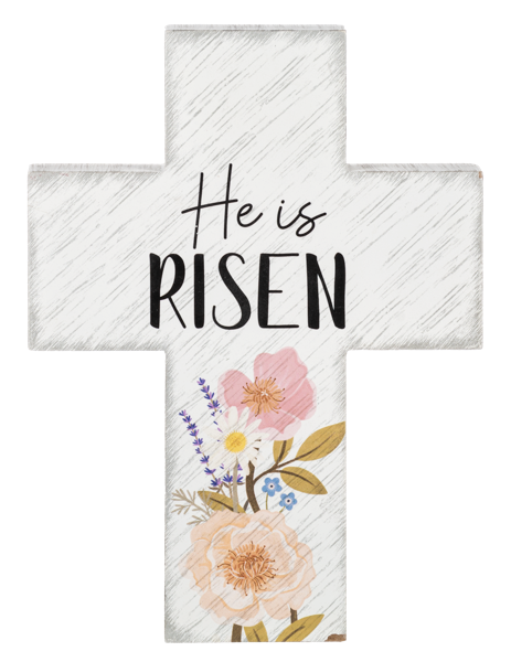 Floral Easter Cross