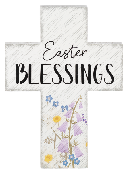 Floral Easter Cross