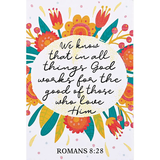 God Works For the Good Itty Bitty Blessings Card