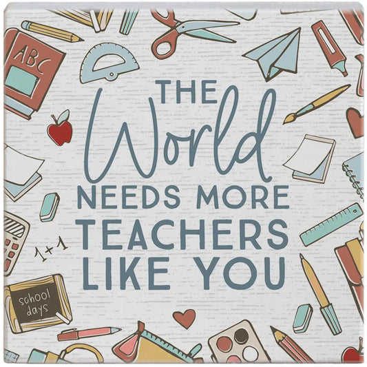 World Needs Teachers - Gift-A-Block