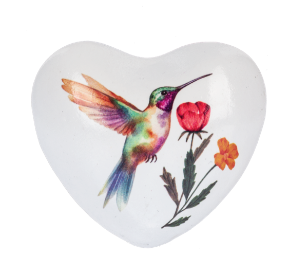 Wildflower Chime Heart