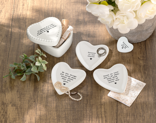 Memorial Heart Trinket Box