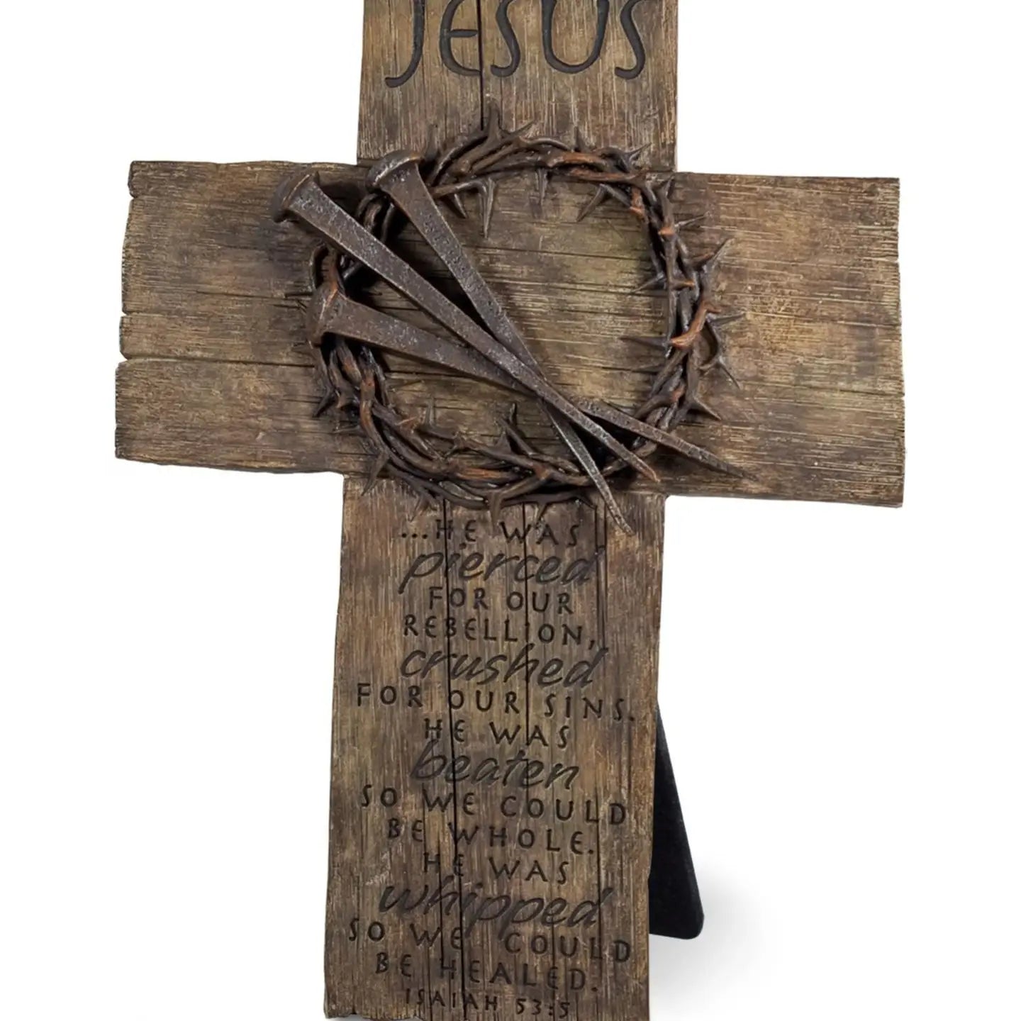 Wall Cross Nails and Crown of Thorns