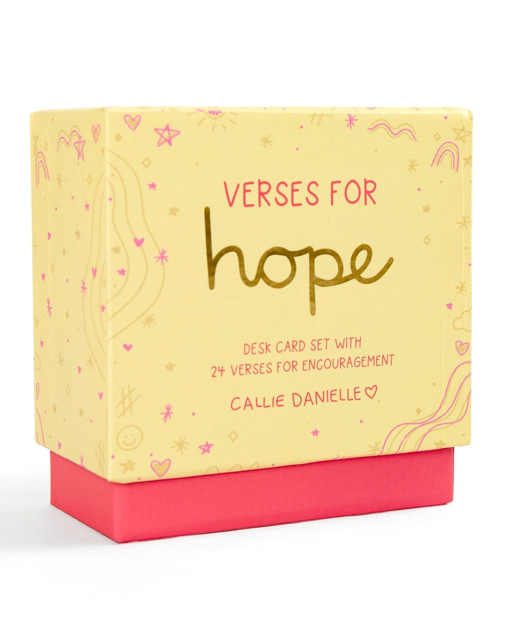Verses For Hope – Bible Verse Card Set with Display Stand
