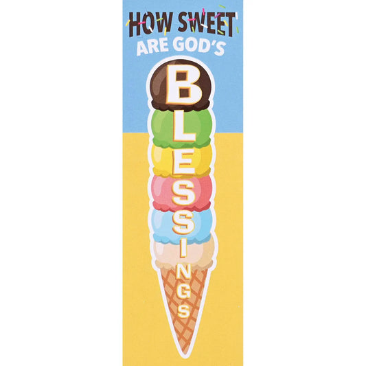 Packaged Bookmarks How Sweet 2X6 12-Pk
