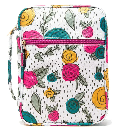 Church Floral Bible Cover