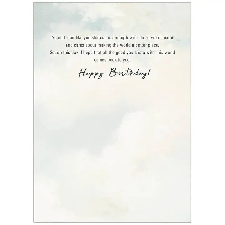 Daybreak Valley - Faith Birthday For Him Card- SCD103290