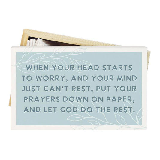 When Your Head Starts to Worry Prayer Box