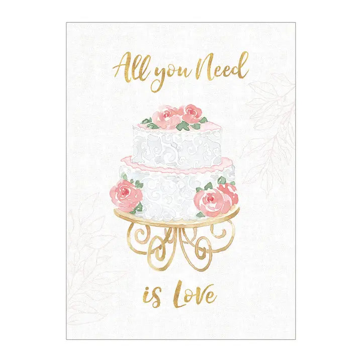 Wedding Cake - Faith Wedding Card- SPC112990