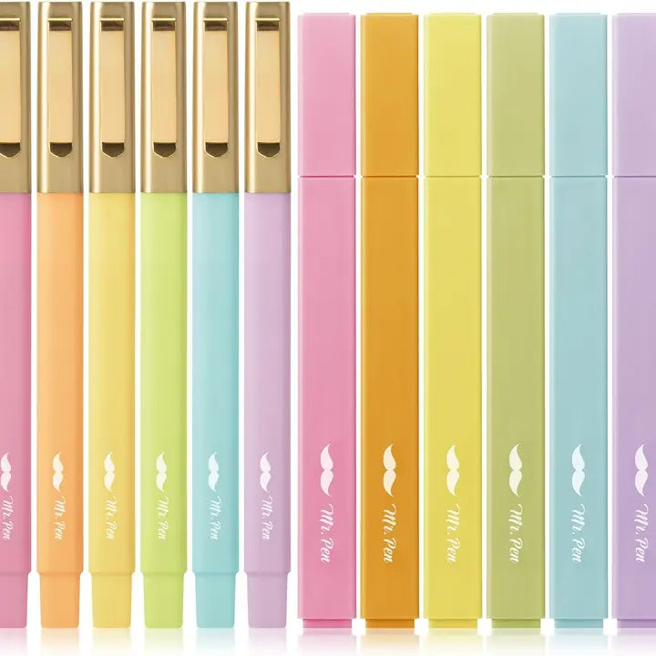 Bible Safe Pastel Highlighters Set