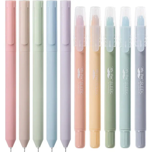 Mr. Pen Bible Highlighters and Pens No Bleed, 10 Pack