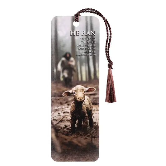 Tassel Bookmark He Ran Matthew 18:12-14