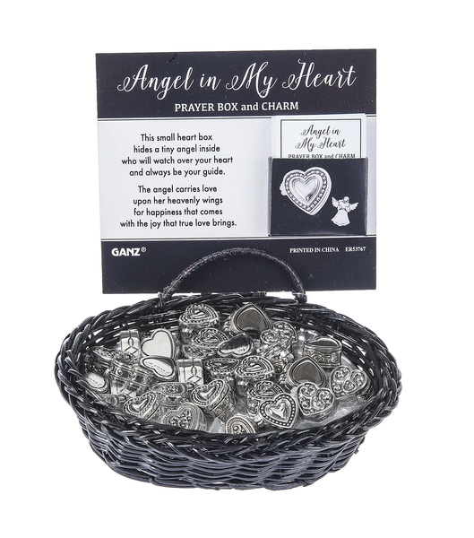 Angels in My Heart Prayer Box Charms