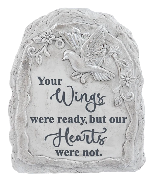 Sacred Wings Memorial - Garden Rocks