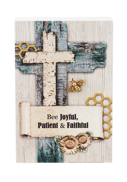 Bee Faithful - Desk Blocks