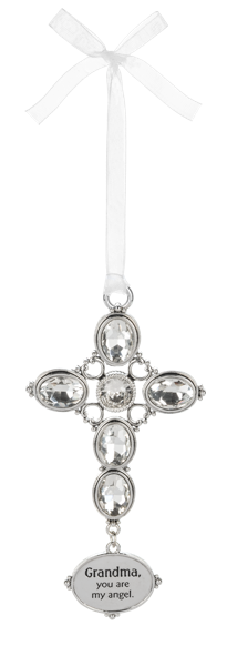 Jeweled Cross Ornaments
